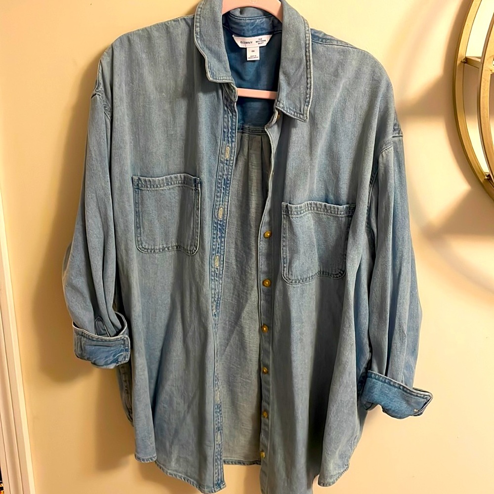Old Navy Jean shacket
